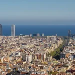 vista panorámica de Barcelona